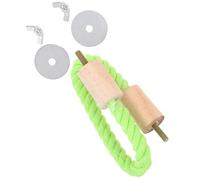 Outanaya Percha para Loro de Cuerda de Algodón Ligera, Fácil de Instalar, Adecuado para Jugar en Jaulas de Pájaros y Percas de Periquito