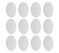Outanaya Placa Adhesiva Magnética Redonda de Acero Inoxidable 60 Mm para Soporte de Teléfono Móvil, Disco Metálico Delgado 0,5 Mm, 30 Unidades, Compatible Fundas, Adecuado para Soporte