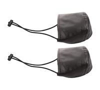Outanaya Protectores de Tacón para Zapatos de Conducción, Cubiertas de Talón de Pu Marrón, 2 Unidades, Antidesgaste para Hombre y Mujer, Cojines para Talón Trasero, Uso en Conducción