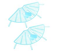 Outanaya Redes Protectoras para Ruedas Traseras de Bicicleta Eléctrica Azul de Plástico 2 Piezas Mujeres Protección Segura en Ciclismo