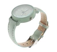 Outanaya Reloj de Pulsera Ajustable para Mujer Diseño Vintage, Vidrio Resistente y Correa de PU Ligera para Uso Casual y Negocios Formales