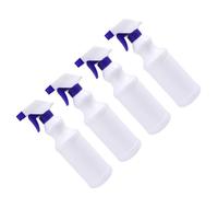 Outanaya Spray de Plástico y Gatillo Ergonómico para Limpieza y Jardinería Juego de 4 Botellas de 500ml Boquilla Ajustable Diseño a Prueba de Fugas