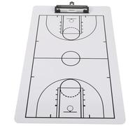 Outanaya Tablero de Entrenamiento de Baloncesto Portátil 1 Pc, Pizarra de Escritura Pvc para Tácticas y Estrategias, Equipo Entrenador Baloncesto Uso en Partido y Entrenamiento