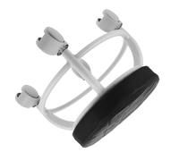 Outanaya Taburete Rodante Pequeño con Ruedas Giratorias para Salón de Belleza, Asiento Cómodo Negro, Multifuncional para Pedicura y SPA, con Estructura Resistente y Color Aleatorio