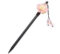 Outanaya Tocado de Horquilla de Flores Vintage Adorno Cabello Accesorios Hanfu Hecho a Mano para Cosplay Decoración Elegante