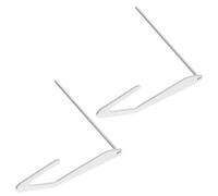 Outanaya Varilla del Prensatelas de Hierro Color Plata Fácil de Instalar y Usar Pack de 2 Piezas para Máquina de Coser Adecuado para Patchwork y Costura