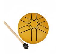 Outback Essence: tambor de lluvia de 3 pulgadas que transmite 6 tonos alegres for su espacio(Yellow)