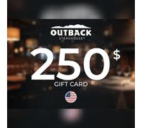 Outback Steakhouse Gift Card 250 USD Key - UNITED STATES