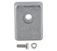 Outboard Anode Block 5532095310 | Pure Aluminum Alloy Erosion Defense Sacrificial Zinc | Direct Substitute for Brand BF25 / BF30 / BF8 / BF9.9 / BF10 Lower Unit