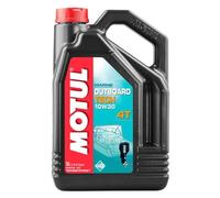 Motul Aceite para motores 4T Outboard Tech 10W-30 API SJ/SG NMMA FC-W 5 litros