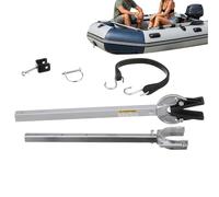 Outboard Transom Saver | Adjustable 23-35 Inch Shock Absorbing Outboard Bracket | Boat Transom Saver | Boat Motor Transoms Support | For Engine Roller Trailer Marine Shore
