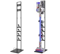 OUTBROS Soporte para Aspiradoras,Compatible para Dyson Gen5 V15s V15 V12 V11 V10 V8 V7 V6,Organizador de Almacenamiento de Metal Accesorios,Negro