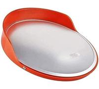 Outdoor 130° Wide Angle Road Convex Safety Blind Spot Mirror With Mounting Hardware,For Driveways,Warehouses,Garages