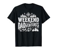 Outdoor Adventure Dad Weekend Dadventures Father's Day Camiseta