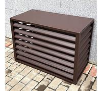 Outdoor Air Conditioner Cover Privacy Fence Divider for Heat Pumps Aluminum Alloy Grilles Trash Can Enclosure Screen Unit Protection