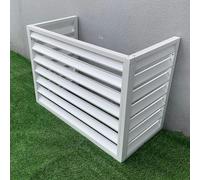 Outdoor Air Conditioner Cover with Anti Theft Protection and Durable Privacy Fence Waterproof Split AC Unit Decorative Screen for Outdoor Use