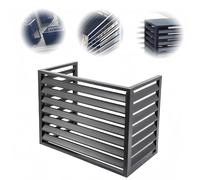 Outdoor Air Conditioner Unit Cover Flower Stand Partition Fence Blinds for Balcony Garden Independent Blinds (A1110 * 60 * 80cm)