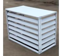Outdoor Air Conditioning Cover Decorative Privacy Screen, Heat Pump Cover, Aluminum All-weather Central Air Conditioner Protection Cover, Outdoor Plant Display Rack Stora