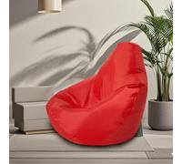 Outdoor Bean Bag Chair Aterproof Bean Bag（No Fillers ）Waterproof Bean Bag Pool Bean Bag Waterproof Floating Pool Floating Bean Bag Oversized Relaxation Soft Loung For Adults, Kids, Teens(Red,100cm)