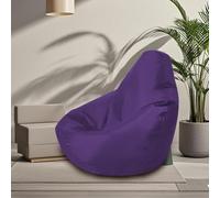 Outdoor Bean Bag Chair Aterproof Bean Bag（No Fillers ）Waterproof Bean Bag Pool Bean Bag Waterproof Floating Pool Floating Bean Bag Oversized Relaxation Soft Loung For Adults, Kids, Teens(Purple,100cm)