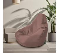 Outdoor Bean Bag Chair Aterproof Bean Bag（No Fillers ）Waterproof Bean Bag Pool Bean Bag Waterproof Floating Pool Floating Bean Bag Oversized Relaxation Soft Loung For Adults, Kids, Teens(Brown,100cm)