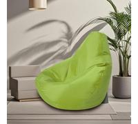 Outdoor Bean Bag Chair Aterproof Bean Bag（No Fillers ）Waterproof Bean Bag Pool Bean Bag Waterproof Floating Pool Floating Bean Bag Oversized Relaxation Soft Loung For Adults, Kids, Teens(Grass green,1