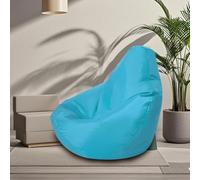Outdoor Bean Bag Chair Aterproof Bean Bag（No Fillers ）Waterproof Bean Bag Pool Bean Bag Waterproof Floating Pool Floating Bean Bag Oversized Relaxation Soft Loung For Adults, Kids, Teens(Blue,100cm)