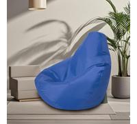 Outdoor Bean Bag Chair Aterproof Bean Bag（No Fillers ）Waterproof Bean Bag Pool Bean Bag Waterproof Floating Pool Floating Bean Bag Oversized Relaxation Soft Loung For Adults, Kids, Teens(Dark blue,100