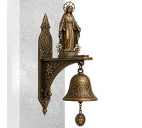 Outdoor Bell | Antique Protection & Peace Religious Chime