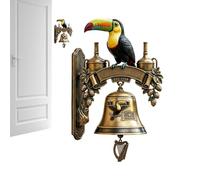 Outdoor Bell Decorative - Vintage Resin Bird, Decorative Wall Bells