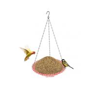 Outdoor Bird Bath, Hummingbird Feeder for the Garden, Robust Hummingbird Bath Tray with Rustproof Cha