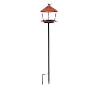 Outdoor Bird Baths - Metal Feeder Basin, 39.37 Inches Parrot Shower with Water Supply, Bath Tub, Water Feeder, Aviary Tub for Garden Yard Lawn Finch Monk Parrots at Home Apartment Dorm Indoor Outdoor