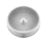 Outdoor Bird Feeder | Round Stone Dish | Weatherproof Bird Bath | stone-style feeder provides stable feeding and water access for birds in gardens, balconies, and aviaries.