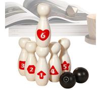 Outdoor Bowling Toy Educational Fun Playset 儿童保龄球套装 儿童数字保龄球玩具套装 室内亲子互动益智运动