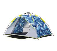 Outdoor Camping Tent For 3-4 Person, Automatic Quick-Opening Instant Pop-Up Tents Windproof Rainproof For Travel Outdoor Activities