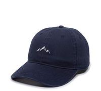 Outdoor Cap Mountain Dad Hat Gorra de béisbol Bordada de montaña para papá, Ajustable, de algodón Suave, Estilo Polo, sin Estructura, para Hombres y Mujeres, Unisex Adulto, Azul Marino, Talla única