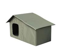 Outdoor Cat House, Weatherproof Warm Pet Cave, Waterproof Dog House, Removable Roof Pet Shelter, Insulated Kitten Cave, Feral Cat House, Warm Outdoor Pet Shelter, Cold Weather Pet House