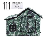 Outdoor Cat Shelter - Insulated Weatherproof Winter Kitten House, Pet Cave Outdoor Feeding Station For Community | Patio Garden Yard Lawn Garage, 39x34x34cm