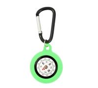 Outdoor Compass Keychain - Key Carabiner, Portable Compass Tool, Hiking Backpacking Gadget | Camping Survival Accessory Travel Gear, Metal Design, Easy Clip Mechanism, Lightweight Adventure