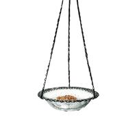 Outdoor Decorative Birdbath, Heavy-Duty Metal Waterer Station, Ideal for Patio, Balcony, Deck, Apartment Window, Wildlife Viewing & Photography