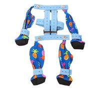 Outdoor Dog Boot Leggings, Anti Slip Pet Suspender Pants, 200g Portable Dog Booties, Versatile Small Easy On Leggings for Camping, Hunting, Indoor, Use