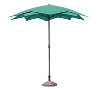 Outdoor Double Layer Beach On The Balcony, Stylish Parasol, Waterproof and Sunscreen, Sun Umbrella, Courtyard, Balcon, Garden, with Pedesta