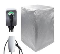 Outdoor EV Charger Cover - Weatherproof Rain Guard for Electric Vehicle Stations | UV Resistant Fabric with Secure Fit, Breathable Material Protects Against Dust Sun and Moisture in Various Settings