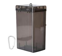 Outdoor Ev Charger Enclosure - Waterproof Protective Case for Motorcycle | Abs with UV-Resistant Coating, Weatherproof Charging Box for Parking Lot Garage Yard All-Season Electric Power, 24.5cm Black