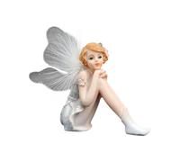 Outdoor Fairy Statue - Miniature Garden Ornament | Resin Fairy Figurines, Fantasy Miniatures Sculpture for Yard Patio, Home Wedding Party Decoration, unque Birthday Collectible, magecal Christmas