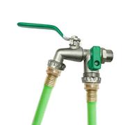 Outdoor Faucet - 3/4 Inch Frost Proof Spigot, Outlet Stainless Steel Tap, Heavy Duty Garden Faucet | Outside Spigot Garden Lawn Yard Watering Irrigation Car Wash Plant Care For