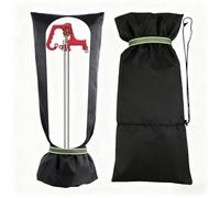 Outdoor Faucet Cover for Winter Freeze Protection, Waterproof Water Spigot Cover, 15”x35” Large Hose Bib Covers for Outdoor Faucets, Garden & Lawn, Reusable Freeze Protector for Winter & Summer