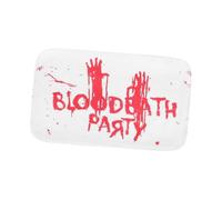Outdoor + Floor + Carpet Halloween Decoration Outdoor Carpet Doormat Blood Block Doormat April Fool's Day Party April Fool's Day Carpet Bathroom Creat