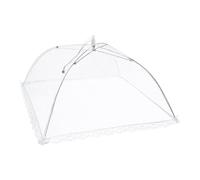 Outdoor Food Covers, 14.96x14.96in Foldable, Reusable Mesh Protector | 14.96x14.96x7.09 inches Picnic Food Tent for Home Serving BBQ Party Camping Gathering, Kitchen