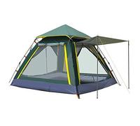 Outdoor Fully Automatic Quick Open Tent, 3-4 Person Pop Up Single Layer Tent for Camping,Hiking